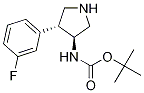 tert-Butyl (3S,4R)-4(3-Fluorophenyl)pyrrolidin-3-ylcarbaMate CAS#: 1260596-09-5