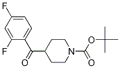 tert-Butyl 4-(2,4-difluorobenzoyl)piperidin-1-carboxylate CAS#: 1159825-99-6