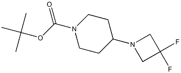 tert-Butyl 4-(3,3-difluoroazetidin-1-yl)piperidine-1-carboxylate CAS#: 1093066-74-0