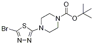 tert-Butyl 4-(5-bromo-1,3,4-thiadiazol-2-yl)piperazine-1-carboxylate CAS#: 1352925-43-9