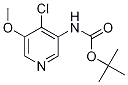 tert-Butyl 4-chloro-5-methoxypyridin-3-ylcarbamate CAS#: 1045858-17-0