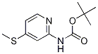 tert-Butyl 4-(methylthio)pyridin-2-ylcarbamate CAS#: 1211504-16-3