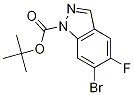 tert-Butyl 6-bromo-5-fluoro-1H-indazole-1-carboxylate CAS#: 1286734-80-2