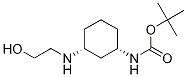 tert-butyl (1S,3R)-3-(2-hydroxyethylamino)cyclohexylcarbamate CAS#: 1245647-72-6