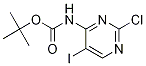 tert-butyl 2-chloro-5-iodopyriMidin-4-ylcarbaMate CAS#: 1359655-47-2