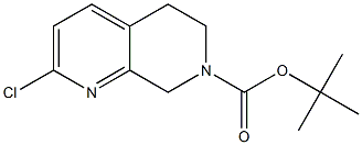 tert-butyl 2-chloro-5,6-dihydro-1,7-naphthyridine-7(8H)-carboxylate CAS#: 1211581-54-2