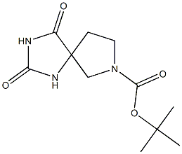 tert-butyl 2,4-dioxo-1,3,7-triazaspiro[4.4]nonane-7-carboxylate CAS#: 1391738-60-5