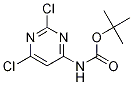 tert-butyl 2,6-dichloropyrimidin-4-ylcarbamate CAS#: 1244949-72-1
