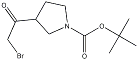 tert-butyl 3-(2-bromoacetyl)pyrrolidine-1-carboxylate CAS#: 1225218-94-9