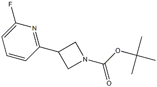 tert-butyl 3-(6-fluoropyridin-2-yl)azetidine-1-carboxylate CAS#: 1356109-81-3