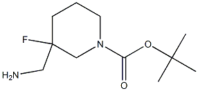 tert-butyl 3-(aMinoMethyl)-3-fluoropiperidine-1-carboxylate CAS#: 1209781-11-2