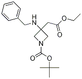 tert-butyl 3-(benzylaMino)-3-(2-ethoxy-2-oxoethyl)azetidine-1-carboxylate CAS#: 1373923-04-6