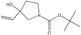 tert-butyl 3-hydroxy-3-vinylpyrrolidine-1-carboxylate CAS#: 1375303-06-2