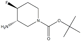 tert-butyl (3S,4S)-3-amino-4-fluoropiperidine-1-carboxylate CAS#: 1290191-71-7