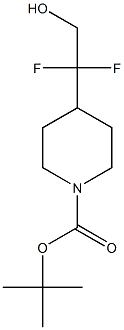 tert-butyl 4-(1,1-difluoro-2-hydroxyethyl)piperidine-1-carboxyla CAS#: 1258639-21-2