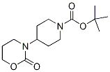 tert-butyl 4-(2-oxo-1,3-oxazinan-3-yl)piperidine-1-carboxylate CAS#: 1216859-23-2