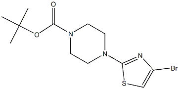 tert-butyl 4-(4-broMothiazol-2-yl)piperazine-1-carboxylate CAS#: 1197294-66-8