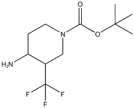 tert-butyl 4-aMino-3-(trifluoroMethyl)piperidine-1-carboxylate(isoMer 2) CAS#: 1255098-67-9