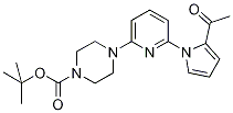tert-butyl4-(6-(2-acetyl-1H-pyrrol-1-yl)pyridin-2-yl)piperazine-1-carboxylate, 98+% C20H26N4O3, Molecular Weight 370.45 CAS#: 1146080-83-2
