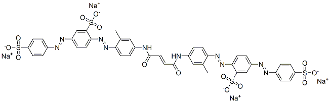 tetrasodium 2,2'-[(1,4-dioxo-2-butene-1,4-diyl)bis[imino(2-methyl-4,1-phenylene)azo]]bis[5-[(4-sulphonatophenyl)azo]benzenesulphonate] CAS#: 72252-60-9