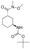 trans-1-(Boc-aMino)-3-(N-Methoxy-N-MethylcarbaMoyl)cyclohexane, 97% CAS#: 1212331-06-0
