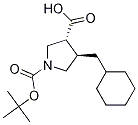 trans-1-(tert-butoxycarbonyl)-4-(cyclohexylMethyl)pyrrolidine-3-carboxylic acid CAS#: 1263283-77-7