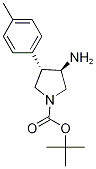 trans-3-Amino-4-(4-methylphenyl)pyrrolidine, N-BOC protected CAS#: 1212106-36-9