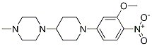 1-(1-(3-Methoxy-4-nitrophenyl)piperidin-4-yl)-4-Methylpiperazine CAS#: 761440-65-7