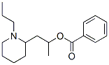 1-(1-propyl-2-piperidyl)propan-2-yl benzoate CAS#: 78219-37-1