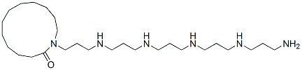 1-(19-Amino-4,8,12,16-tetraazanonadecan-1-yl)azacyclotridecan-2-one CAS#: 75422-10-5