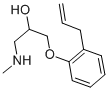 1-(2-ALLYL-PHENOXY)-3-METHYLAMINO-PROPAN-2-OL CAS#: 78510-05-1