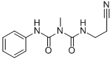 1-(2-Cyanoethyl)-3-methyl-5-phenylbiuret CAS#: 76267-35-1