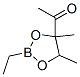 1-(2-Ethyl-4,5-dimethyl-1,3,2-dioxaborolan-4-yl)ethanone CAS#: 74646-04-1