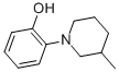 1-(2-HYDROXYPHENYL)-3-METHYLPIPERIDINE CAS#: 78864-00-3