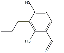 1-(2-Hydroxy-4-Mercapto-3-propylphenyl)ethanone CAS#: 74891-64-8