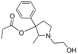 1-(2-Hydroxyethyl)-2-methyl-3-phenylpyrrolidin-3-ol 3-propionate CAS#: 74195-87-2