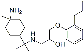 1-(2-allylphenoxy)-3-((1-amino-4-menthane-8-yl)amino)-2-propanol CAS#: 76267-50-0