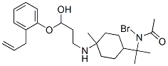 1-(2-allylphenoxy)-3-((8-bromoacetylamino-4-menthane-1-yl)amino)-1-propanol CAS#: 76298-89-0