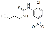 1-(2-chloro-5-nitrophenyl)-3-(3-hydroxypropyl)thiourea CAS#: 77594-94-6