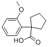 1-(2-methoxyphenyl)cyclopentane-1-carboxylic acid CAS#: 74316-88-4