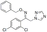 1-(2,4-dichlorophenyl)-2-(1H-1,2,4-triazol-1-yl)ethan-1-one O-(phenylmethyl)oxime CAS#: 77562-07-3