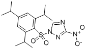 1-(2,4,6-TRIISOPROPYLBENZENESULFONYL)-3-NITRO-1H-1,2,4-TRIAZOLE CAS#: 73118-37-3