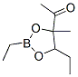 1-(2,5-Diethyl-4-methyl-1,3,2-dioxaborolan-4-yl)ethanone CAS#: 74646-05-2