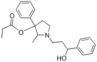 1-(3-Hydroxy-3-phenylpropyl)-2-methyl-3-phenylpyrrolidin-3-ol 3-propionate CAS#: 72050-85-2