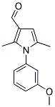 1-(3-METHOXY-PHENYL)-2,5-DIMETHYL-1H-PYRROLE-3-CARBALDEHYDE CAS#: 700854-99-5