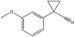 1-(3-METHOXYPHENYL)CYCLOPROPANECARBONITRILE CAS#: 74205-01-9
