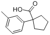 1-(3-METHYLPHENYL)CYCLOPENTANECARBOXYLIC ACID CAS#: 75024-23-6