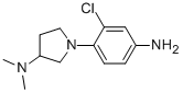 1-(4-AMINO-2-CHLOROPHENYL)-N,N-DIMETHYLPYRROLIDIN-3-AMINE CAS#: 748182-87-8