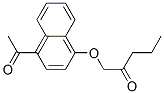 1-(4-Acetyl-1-naphtyloxy)-2-pentanone CAS#: 73663-72-6