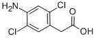 1- (4-Amino-2,5-dichloro-phényl) -acétique CAS #: 792916-43-9